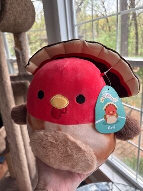 Gavi the turkey Squishmallows NWT 8in